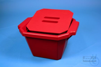 Thorbi Isolierbehälter, 4,5 Liter, rot, mit Deckel, PVC. Thorbi...