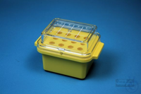 Isotherm Mini Cooler-20°C / 4x3 compartimenten, geel, voor 12 buisjes van 0,5...