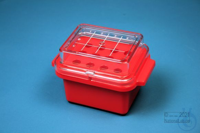 Isotherm Mini Cooler ±0°C / 4x3 Fächer, rot, für 12 Röhrchen von 0,5 ml bis...