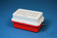 Isotherm Mini Cooler ±0°C / 8x4 compartimenten, rood, voor 32 buisjes van 0,5...
