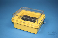 Isotherm Mini Cooler-20°C / 12x8 places, yellow, for 96 PCR tubes 0.2 ml, lid...