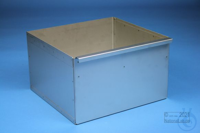 ALPHA upright bin, double width, 1D/1H, stainless steel, hand grip. ALPHA...