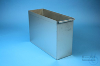 ALPHA upright bin, single width, 1D/1H, stainless steel, hand grip. ALPHA...