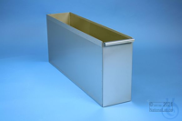 ALPHA upright bin, single width, 1D/1H, stainless steel, hand grip. ALPHA...