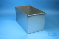 ALPHA upright bin, double width, 1D/1H, stainless steel, hand grip. ALPHA...