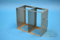 ALPHA horizontal rack, without intermediate shelf, 2D/1H, stainless steel,...