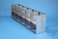 ALPHA horizontal rack, with one intermediate shelf, 5D/2H, stainless steel,...