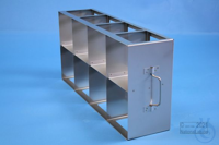 ALPHA horizontal rack, with one intermediate shelf, 4D/2H, stainless steel,...