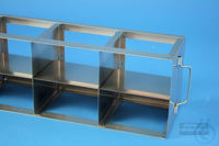 EPPi® horizontal rack, with one intermediate shelf, 5D/2H, stainless steel,...