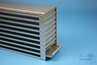MT drawer rack 18, for 40 MT-plates up to 86x128x18 mm, 4D/10H, stainless...