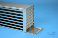 MT drawer rack 18, for 48 MT-plates up to 86x128x18 mm, 6D/8H, stainless...