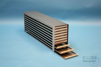 MT drawer rack 18, for 70 MT-plates up to 86x128x18 mm, 7D/10H, stainless...