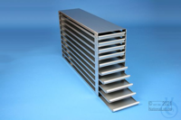 MT drawer rack 26, for 60 MT-plates up to 86x128x26 mm, 6D/10H, stainless...