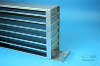 MT drawer rack 39, for 21 MT-plates up to 86x128x39 mm, 3D/7H, stainless...