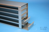 MT drawer rack 45, for 25 MT-plates up to 86x128x45 mm, 5D/5H, stainless...