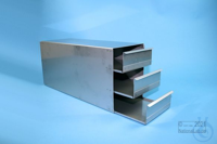 MT drawer rack 53, for 12 MT-plates up to 86x128x53 mm, 4D/3H, stainless...
