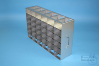 MT horizontal rack 53, for 36 MT-plates up to 86x128x53 mm, 6D/6H, stainless...