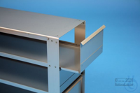 MT drawer rack 58, for 12 MT-plates up to 86x128x58 mm, 3D/4H, stainless...