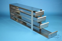 MT drawer rack 58, for 28 MT-plates up to 86x128x58 mm, 7D/4H, stainless...