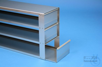 MT drawer rack 58, for 24 MT-plates up to 86x128x58 mm, 8D/3H, stainless...