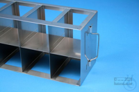 MT horizontal rack, with one intermediate shelf, 6D/2H, stainless steel,...