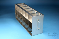 MT horizontal rack, with two intermediate shelves, 6D/3H, stainless steel,...