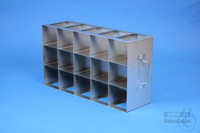 MT horizontal rack, with two intermediate shelves, 5D/3H, stainless steel,...