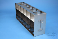 MT horizontal rack, with two intermediate shelves, 6D/3H, stainless steel,...