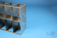 MT horizontal rack, with one intermediate shelf, 3D/2H, stainless steel,...