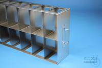 MT horizontal rack, with one intermediate shelf, 5D/2H, stainless steel,...