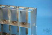 MT horizontal rack, with two intermediate shelves, 3D/3H, stainless steel,...