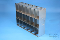 MT horizontal rack, with two intermediate shelves, 6D/3H, stainless steel,...