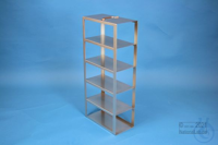 CellBox Maxi long vertical rack, for 5 boxes up to 148x287x128 mm, stainless...