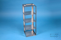 CellBox Mini vertical rack, for 4 boxes up to 122x122x128 mm, stainless...