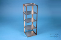 EPPi® vertical rack 102, for 4 boxes up to 133x133x103 mm, stainless steel,...