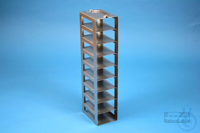 Mikrotiter vertical rack, for 9 MT-plates up to 86x128x45 mm, stainless...