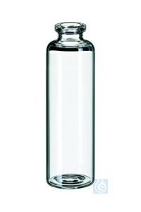 LLG-50ml Rollrandflasche, 101 x 29mm, Klarglas, 1. hydrolytische Klasse...