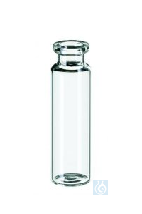 LLG-20ml Headspace-Flasche, 75,5x22,5mm, Klarglas, 1.hydrol.Klasse, langer...