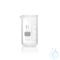 Becher 1000 ml, h.F., DURAN® mit Teilung und Ausguss VE=10  Becherglas,...