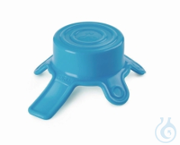 DURAN® Silikondeckel Größe S, cyan VE=5  Silikondeckel DURAN&reg; Dehnbare...