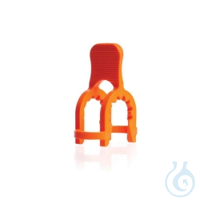 KECK-Schliffklammer S 35, orange aus POM, für Kugelschliffe VE=10...