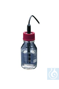 Elektroden-Aufbewahrungsflasche 250 ml, mit Schraubkappe und Dichtung...