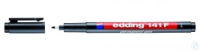 OHP-Marker Edding 141 F permanent schwarz, Strichbreite 0,6 mm VE=10...