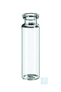 LLG-Headspace Probenflaschen, N 20, 20 ml farblos, flacher DIN Rollrand,...