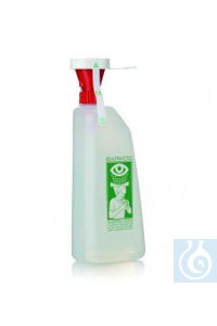 Augenspülflasche BARIKOS KS gefüllt mit 620 ml Wasser, gem. DIN 15154-4...