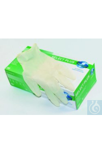 Untersuchungshandschuhe Gr.M 7-8 UNIGLOVES "SELECT PLUS", Latex unsteril,...