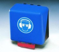 SecuBox® Maxi, 23,6x31,5x20,0cm blau, "Augen/Gehörschutz"...
