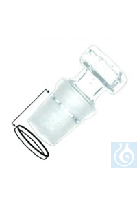 Dichtringe für Kegelschliffe PTFE, NS 10, VE=50   Dichtringe, PTFE für...