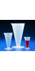 Mensuren 100 ml, PP konisch, graduiert  Messbecher, PP, konische Form Mit Graduierung....