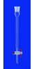 Chromatographie-Säule 200x10 mm mit PTFE-Hahn  Chromatographie-Säulen, DURAN&reg;-Rohr...